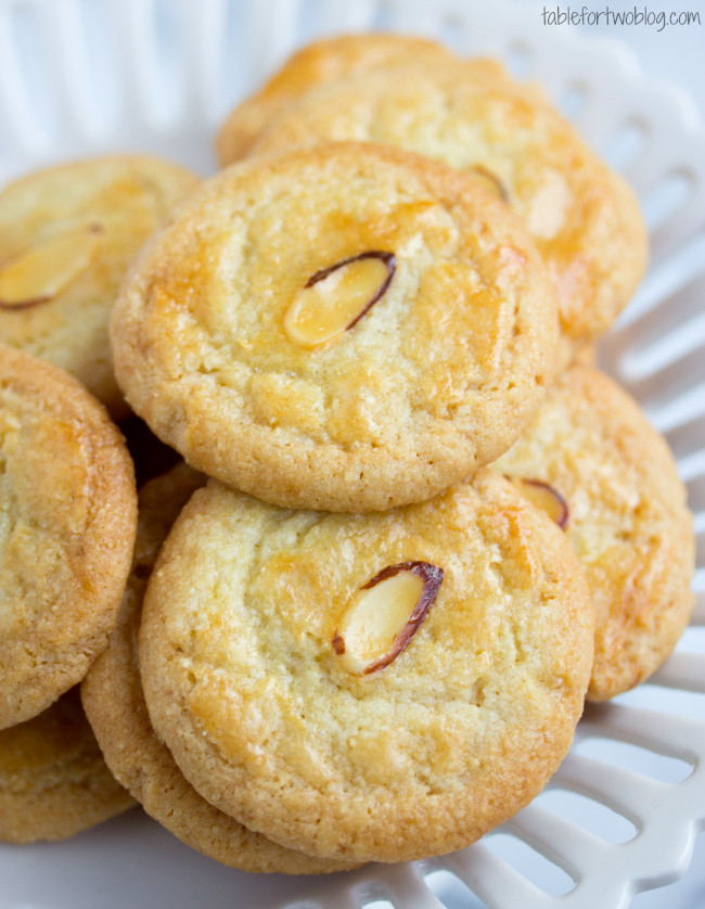 Chinese Almond Cookies Recipes
 Chinese Almond Cookies Table for Two by Julie Wampler