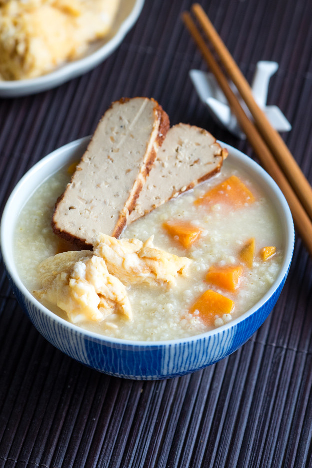 Chinese Breakfast Recipe
 Millet Porridge with Sweet Potatoes Vegan GF
