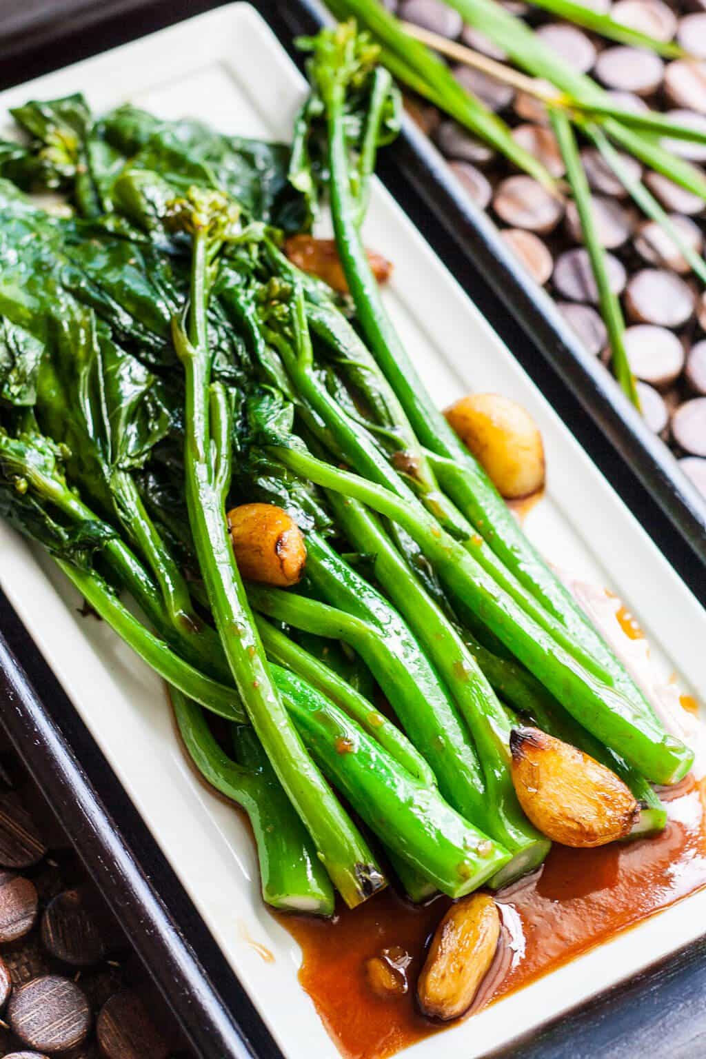 Chinese Broccoli Recipe
 Chinese Broccoli Gai Lan with Oyster Sauce Steamy