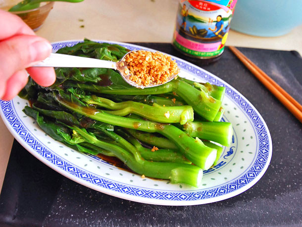 Chinese Broccoli Recipe
 Chinese Broccoli With Oyster Sauce and Fried Garlic Recipe