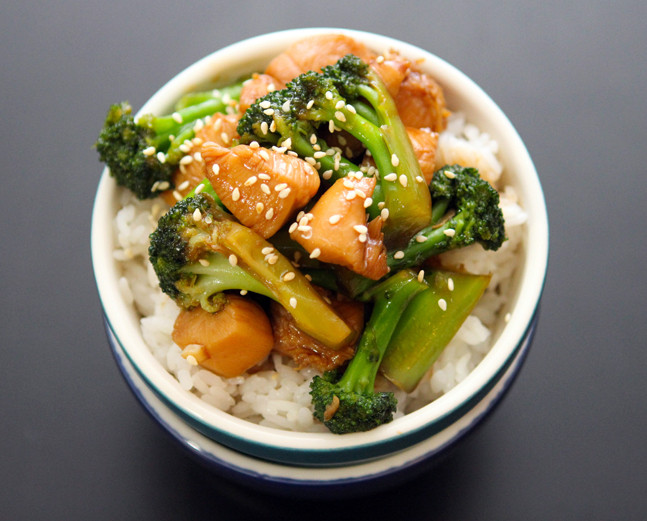 Chinese Chicken And Broccoli
 Chicken and Broccoli Table for Two