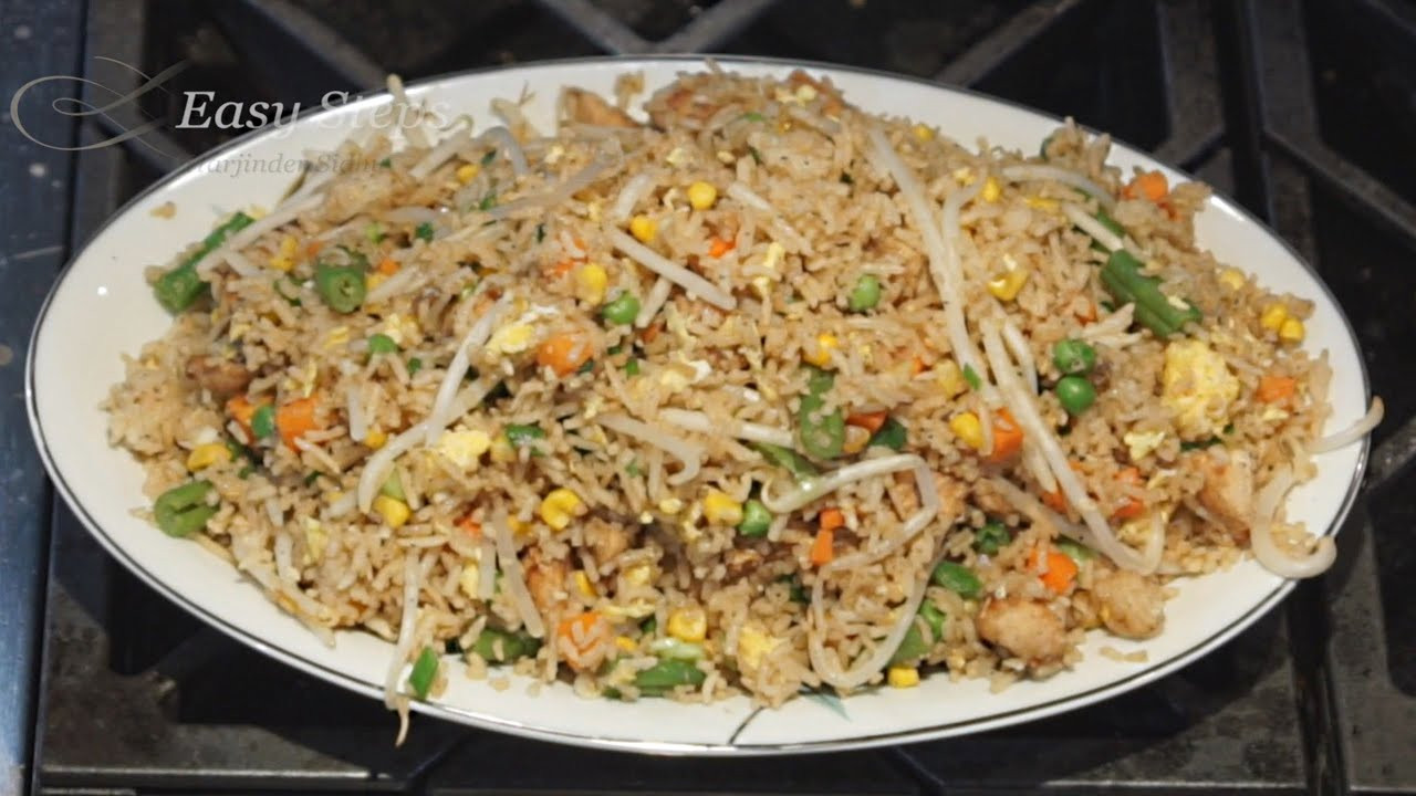 Chinese Chicken Fried Rice
 How to make Chicken Fried Rice