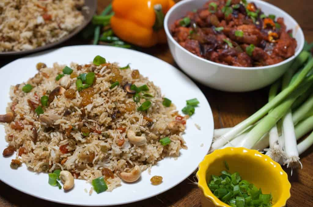 Chinese Chicken Fried Rice
 Indo Chinese Chicken Fried Rice Recipe