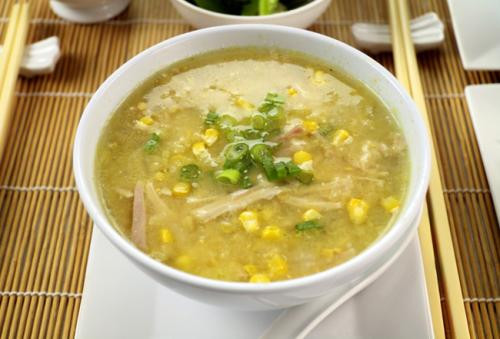 Chinese Corn Soup
 Chinese chicken and corn soup