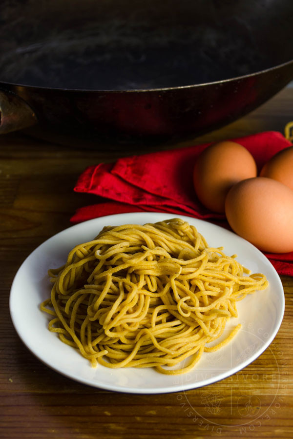 Chinese Egg Noodles
 Homemade Chinese Egg Noodles