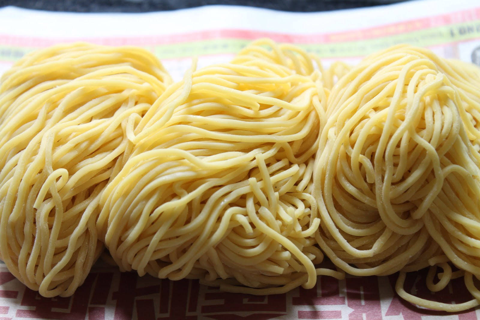 Chinese Egg Noodles
 my bare cupboard Peanut sesame noodles