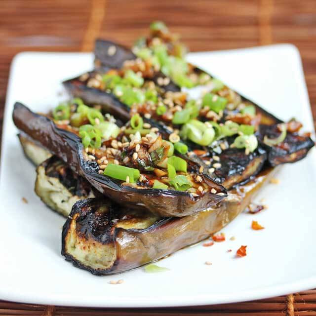 Chinese Eggplant Recipe
 Asian Grilled Eggplant with Soy Sesame Sauce Recipe