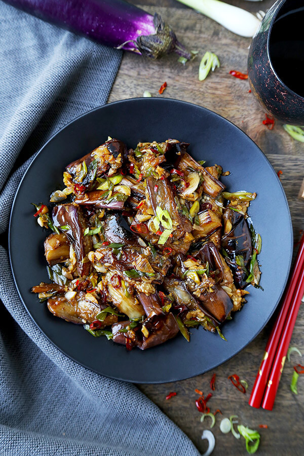 Chinese Eggplant Recipe
 Chinese Eggplant with Garlic Sauce Pickled Plum Food And