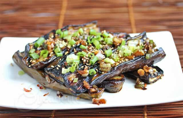Chinese Eggplant Recipe
 Asian Grilled Eggplant with Soy Sesame Sauce Recipe