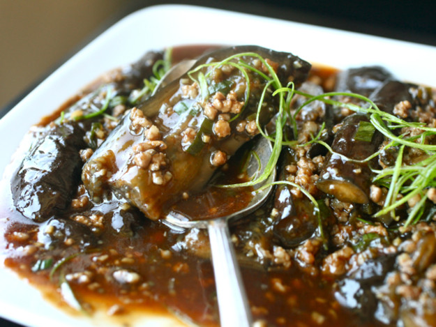 Chinese Eggplant Recipes
 Braised Eggplant With Pork in Sichuan Sauce Recipe