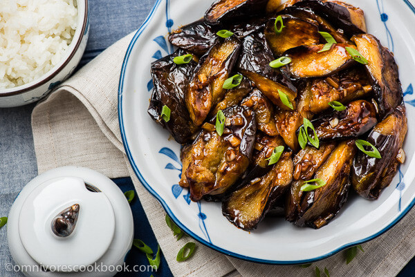 Chinese Eggplant Recipes
 Chinese Eggplant with Garlic Sauce 红烧茄子