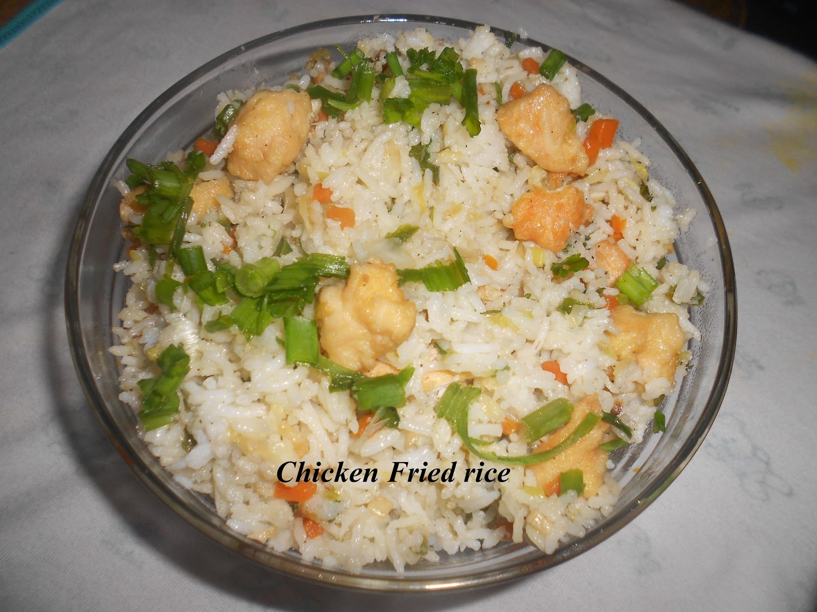 Chinese Fried Chicken
 Jiya s Delicacy Chicken fried rice