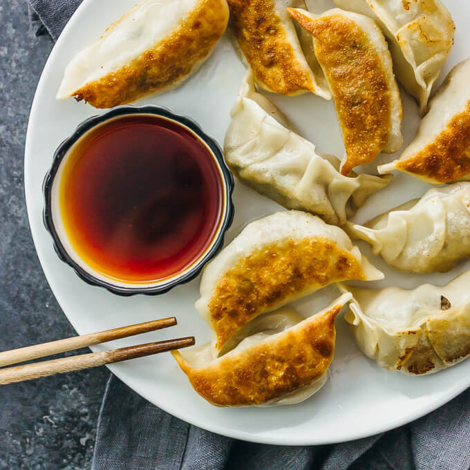 Chinese Fried Dumplings
 Pan Fried Chinese Dumplings Recipe Savory Tooth