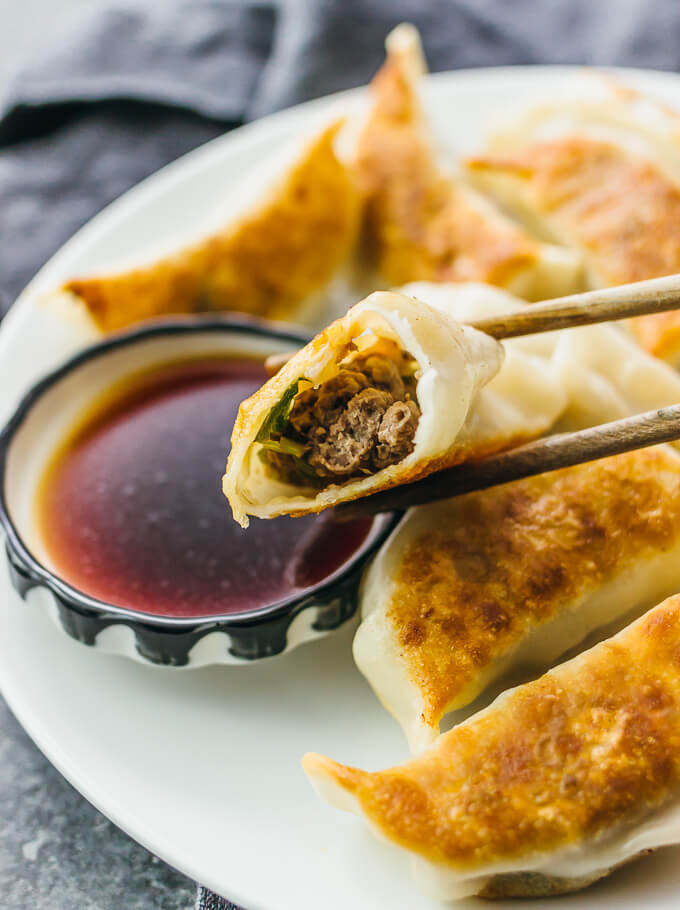 Chinese Fried Dumplings
 Pan fried chinese dumplings savory tooth