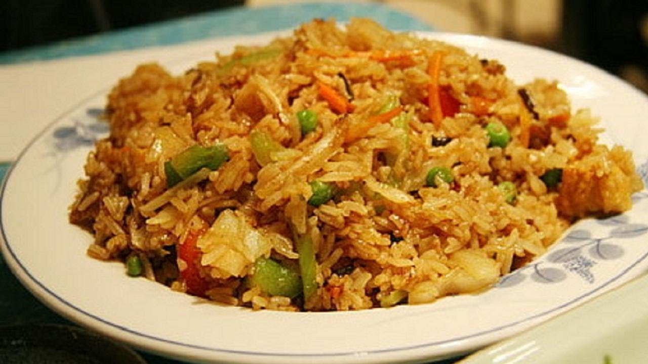 Chinese Fried Rice Restaurant Style
 Indo Chinese Ve able Fried Rice Fusion