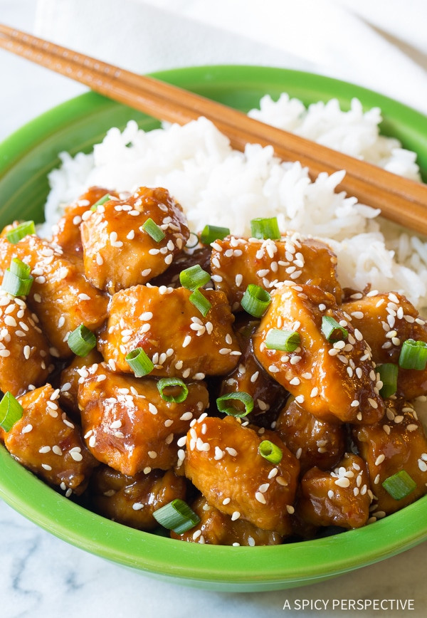 Chinese Instant Pot Recipes
 Instant Pot Chinese Sesame Chicken Video A Spicy