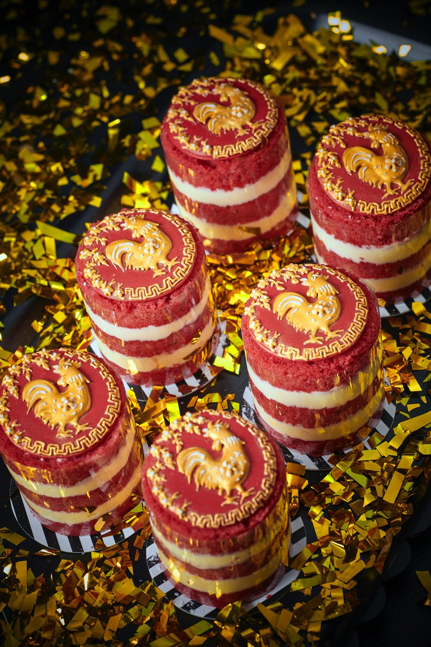Chinese New Year Dessert
 Tempting Rooster Taster treats from Ms B s CAKERY
