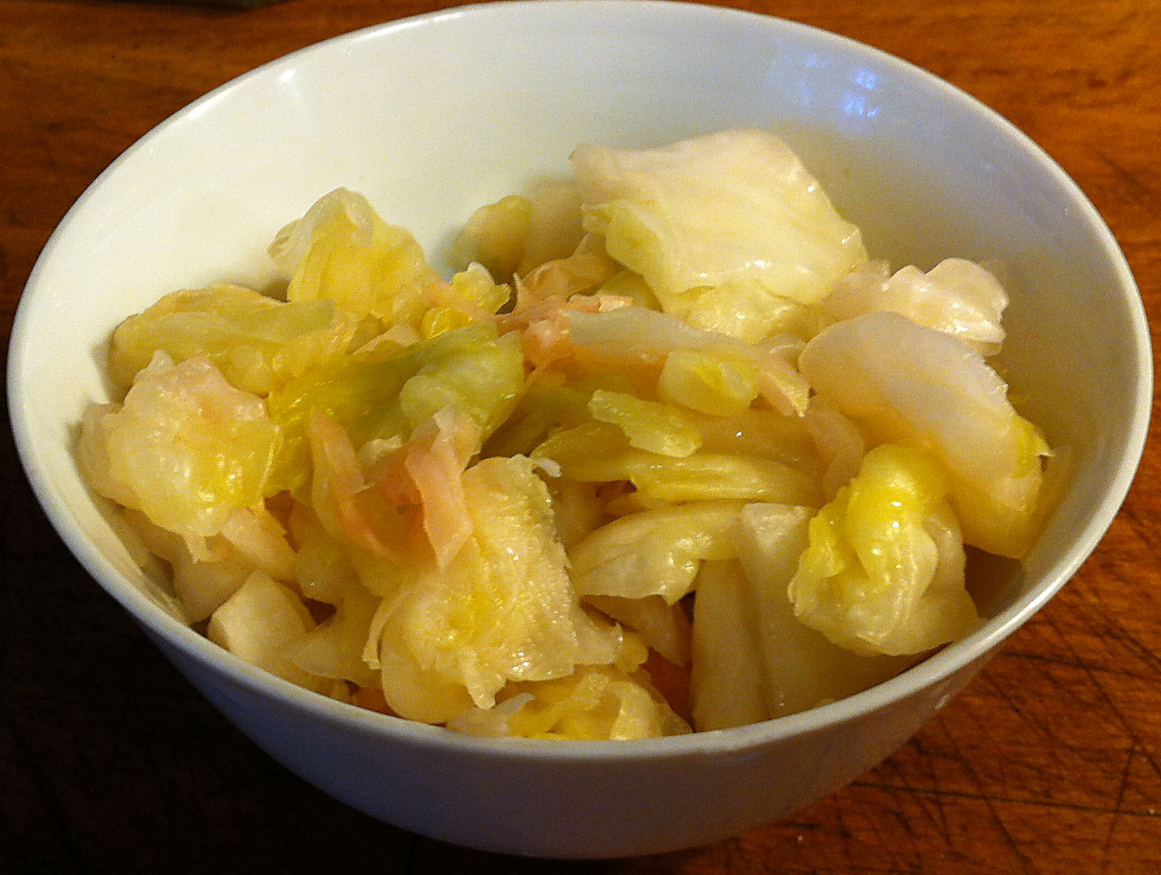Chinese Pickled Cabbage
 Karl’s Salt Pickled Cabbage with Pickled Ginger and