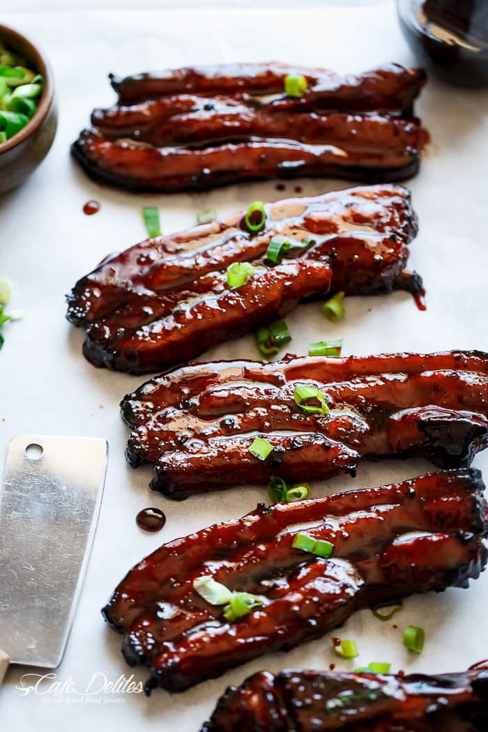 Chinese Pork Belly Recipes
 Sticky Chinese Barbecue Pork Belly Char Siu Cafe Delites