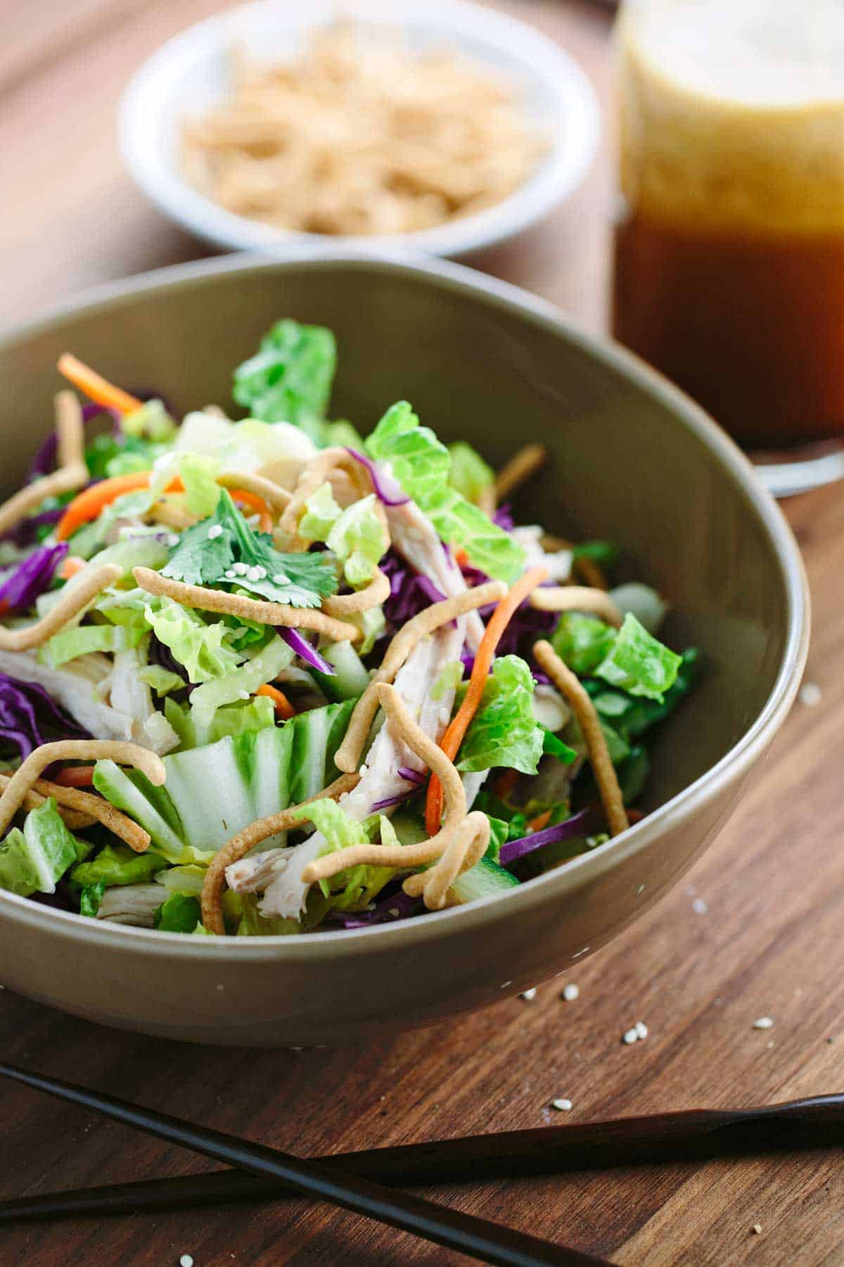 Chinese Salads Recipes
 Chinese Chicken Salad with Vinaigrette Dressing