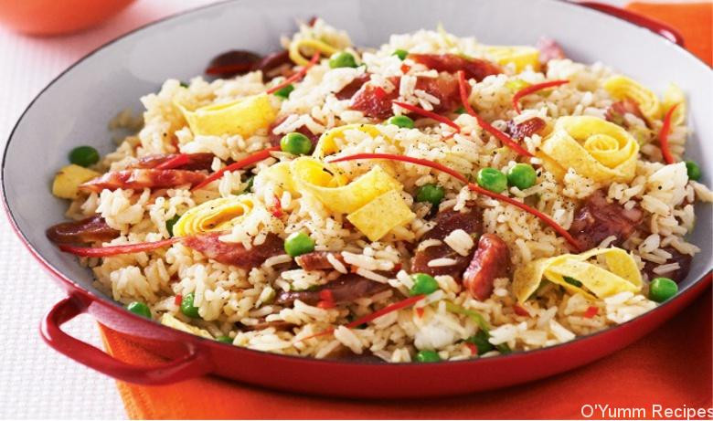 Chinese Sausage Fried Rice
 Chinese Sausage Fried Rice Recipe