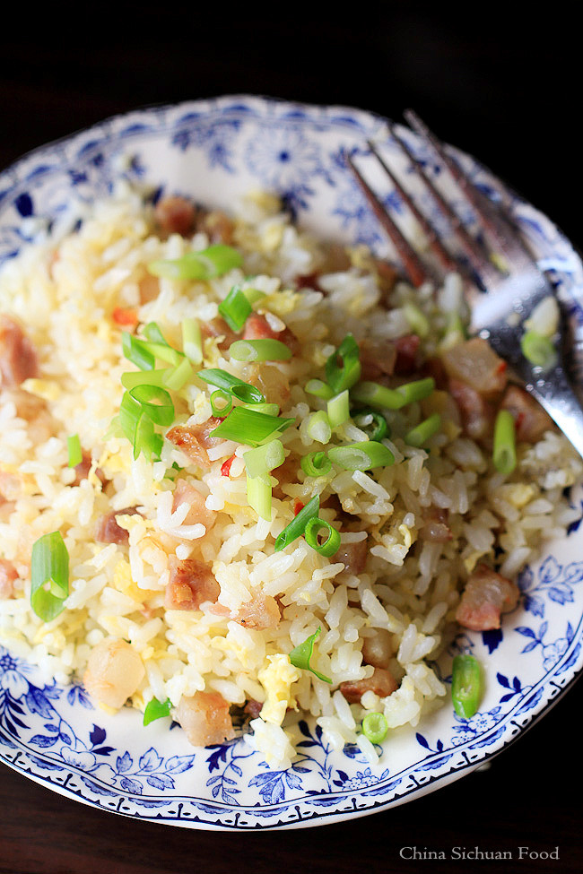 Chinese Sausage Fried Rice
 Sausage Fried Rice