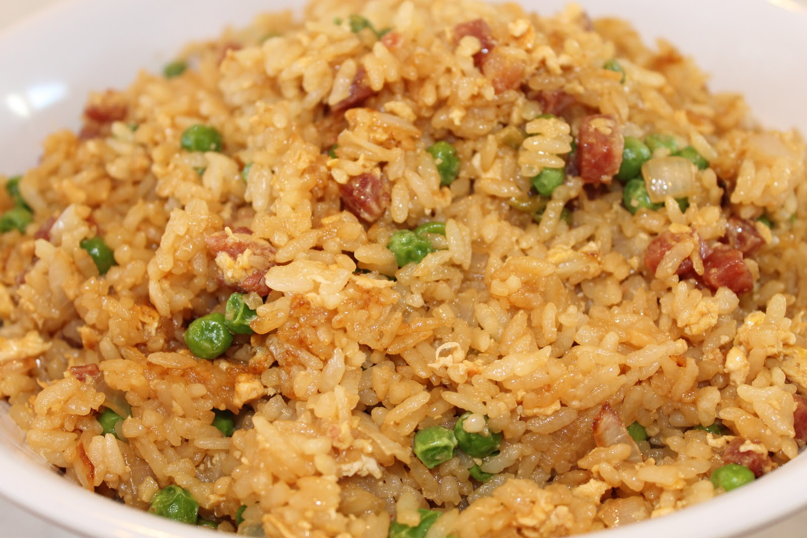 Chinese Sausage Fried Rice
 Mélange Basic Chinese Sausage Fried Rice