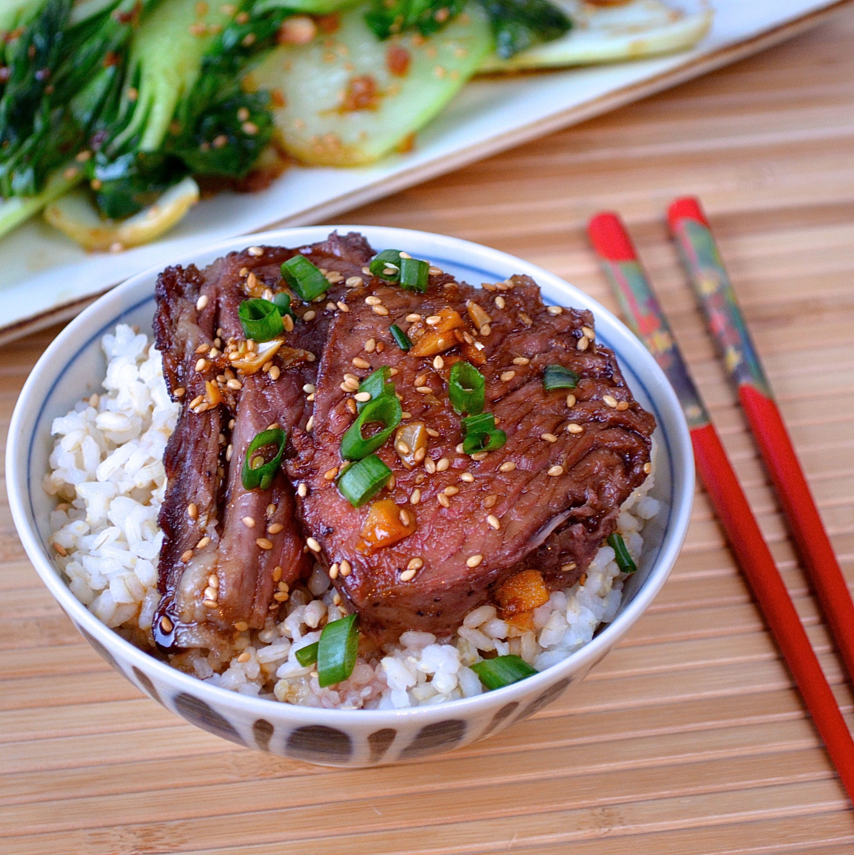 Chinese Side Dishes
 Garlic Ginger Bok Choy – Apple of My Eye