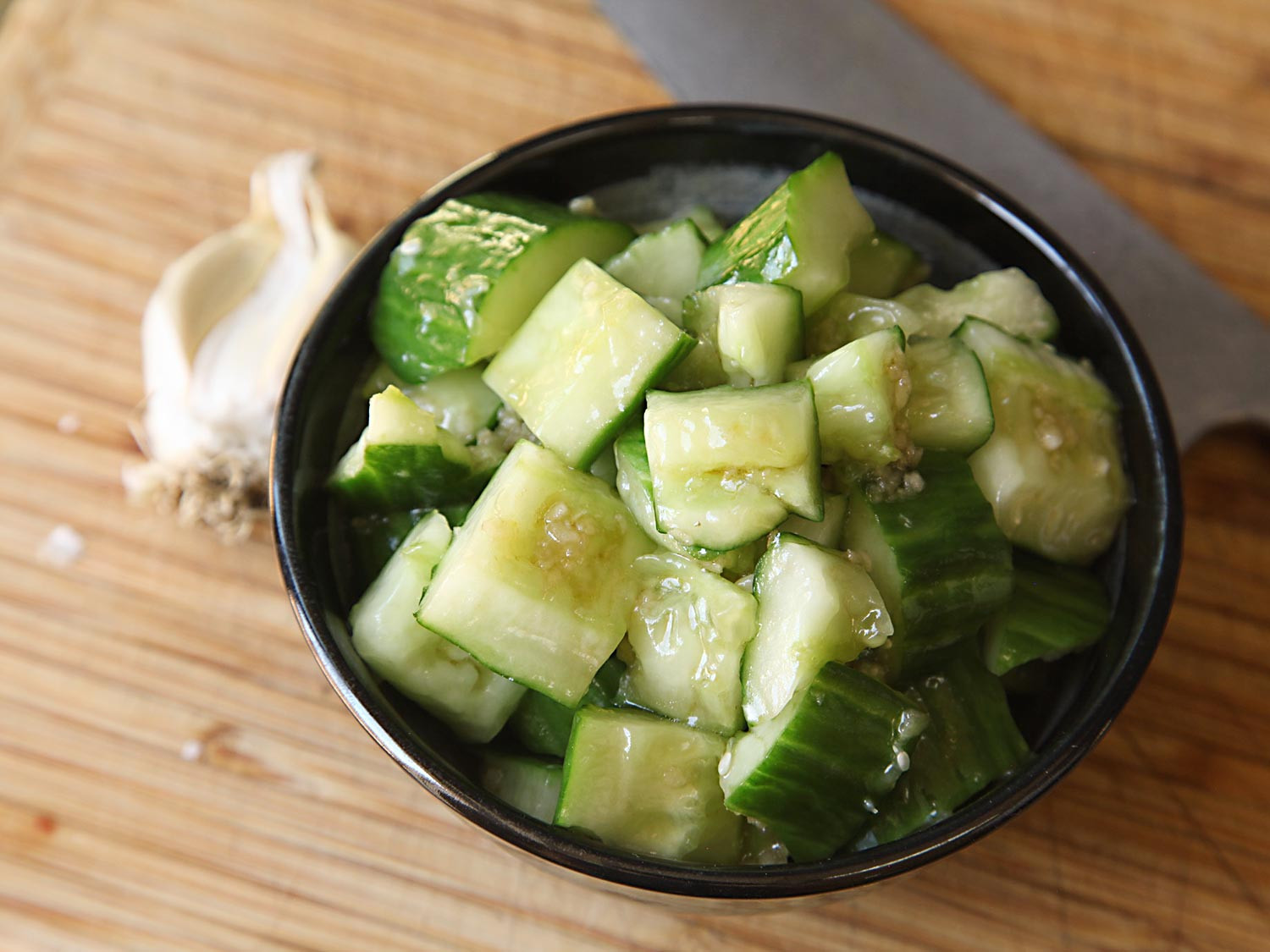 Chinese Side Dishes
 Smash Your Cucumbers for a Smashingly Simple Chinese Side