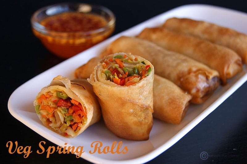 Chinese Spring Rolls Recipes
 Veg Spring Roll