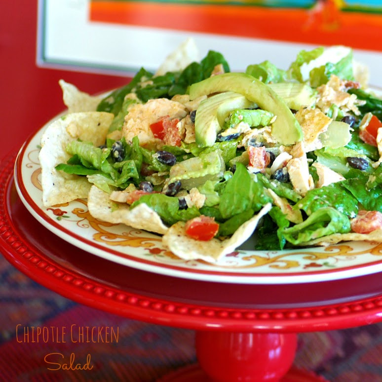 Chipotle Chicken Salad
 Savoring Time in the Kitchen Chipotle Chicken Salad