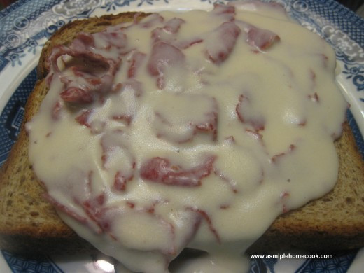 Chipped Beef Gravy
 Chipped Beef Gravy