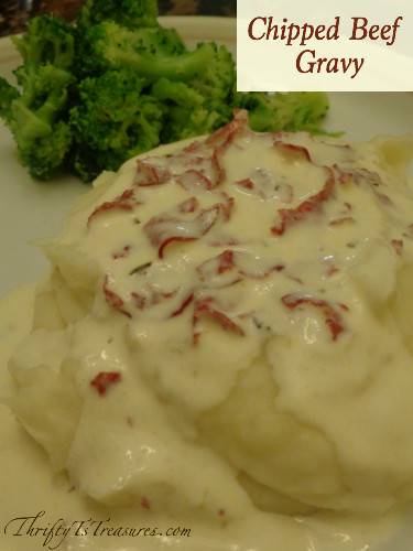 Chipped Beef Gravy
 Chipped Beef Gravy