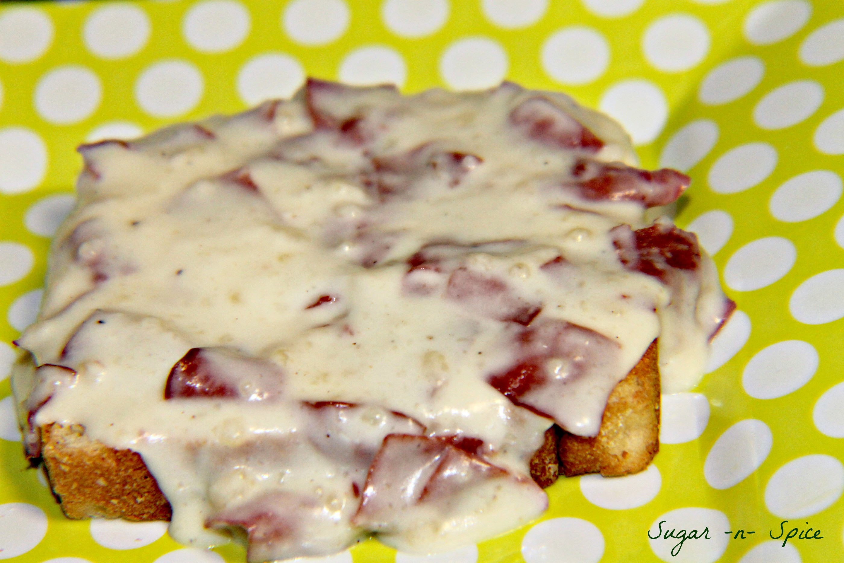 Chipped Beef Gravy
 Chipped Beef Gravy on Toast