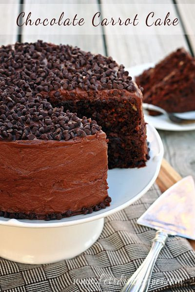 Choclate Carrot Cake
 Chocolate Carrot Cake on MyRecipeMagic