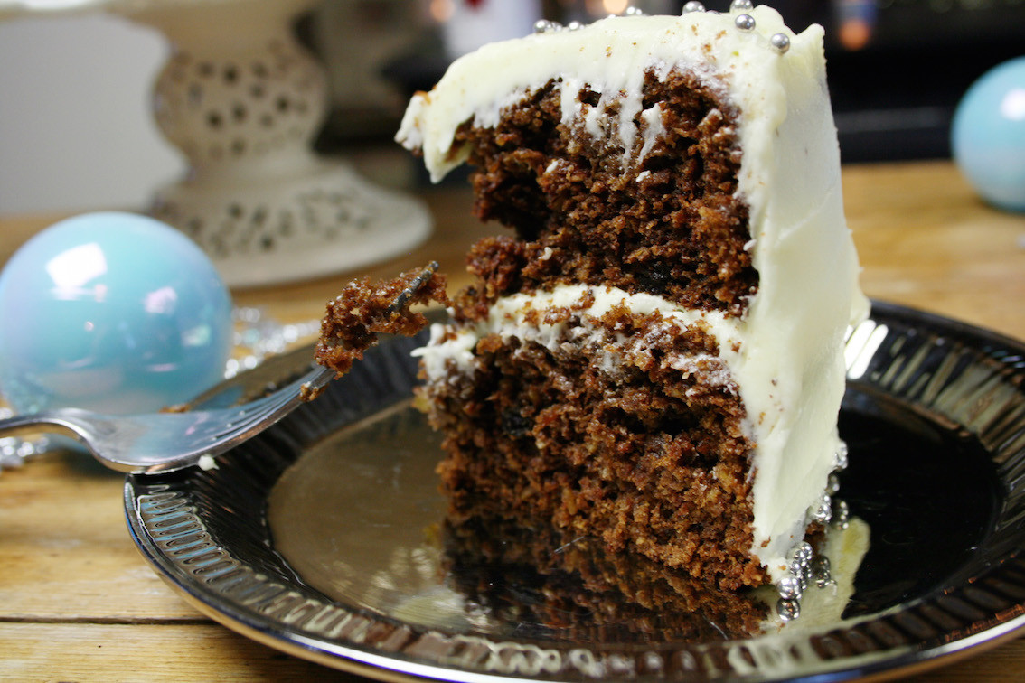 Choclate Carrot Cake
 a chocolate carrot cake for christmas Belleau Kitchen