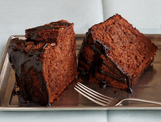 Chocolate Angel Food Cake
 Recipe Chocolate Angel Food Cake with Espresso Glaze