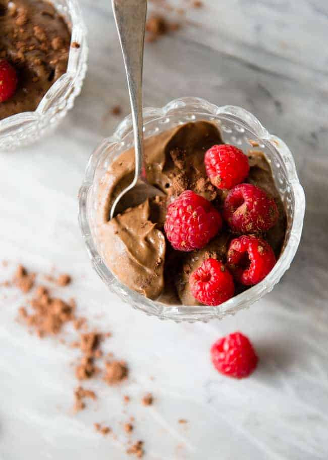 Chocolate Avocado Mousse
 Healthy Vegan Avocado Chocolate Mousse Recipe