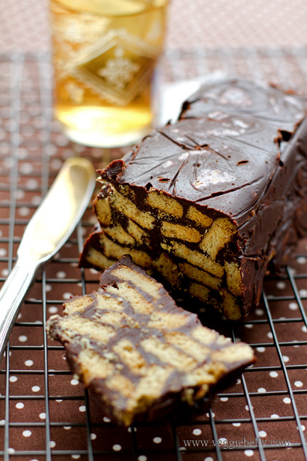 Chocolate Biscuit Cake
 No Bake Royal Chocolate Biscuit Cake