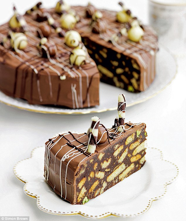 Chocolate Biscuit Cake
 Recipes fit for a prince or two Chocolate biscuit cake