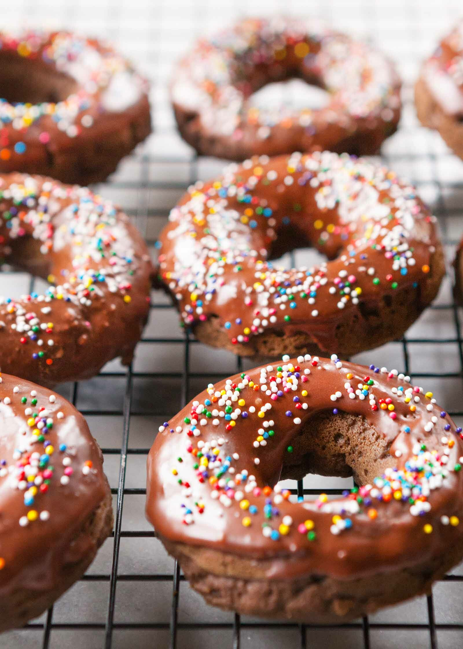Chocolate Cake Donut Recipes
 Gluten Free Chocolate Cake Donuts Dairy Free Vegan