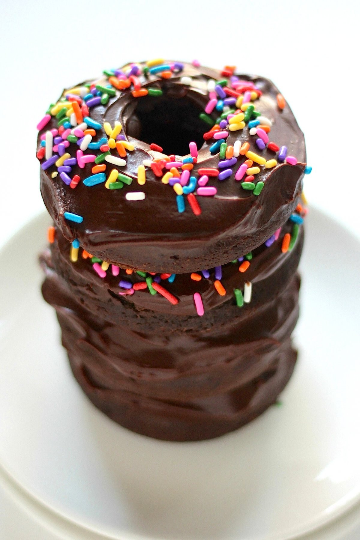 Chocolate Cake Donut
 Double Chocolate Cake Donuts Baker by Nature