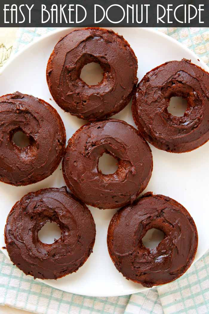 Chocolate Cake Donuts Recipes
 Easy Baked Donut Recipe Chocolate Cake Donut The