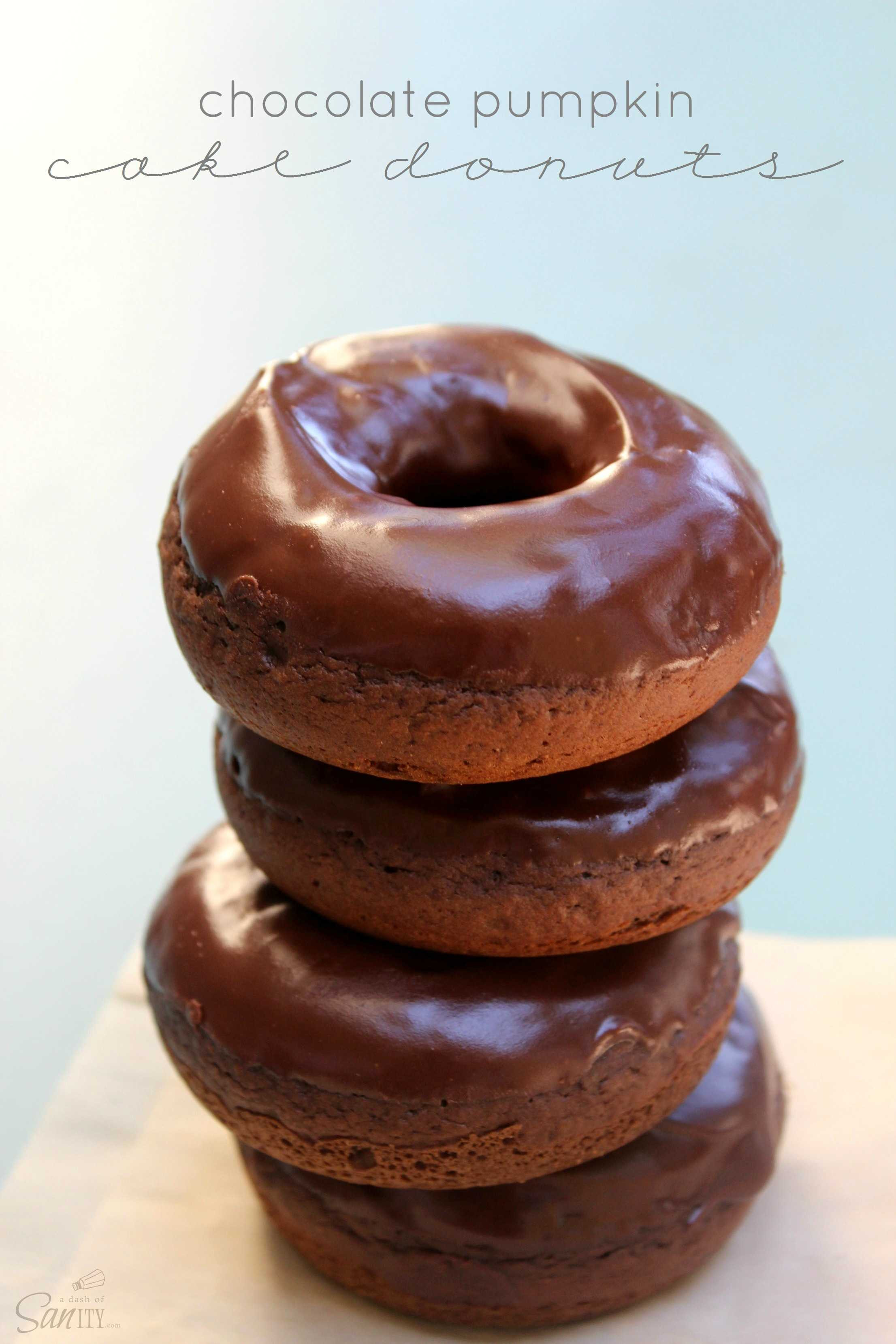 Chocolate Cake Donuts Recipes
 Chocolate Pumpkin Cake Donuts