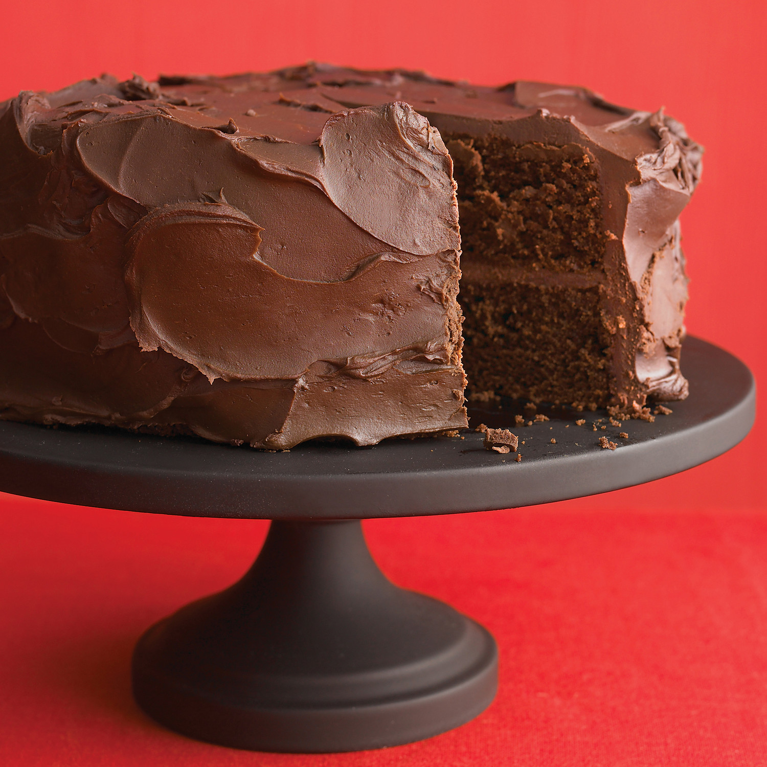 Chocolate Cake Frosting
 Dark Chocolate Cake with Ganache Frosting