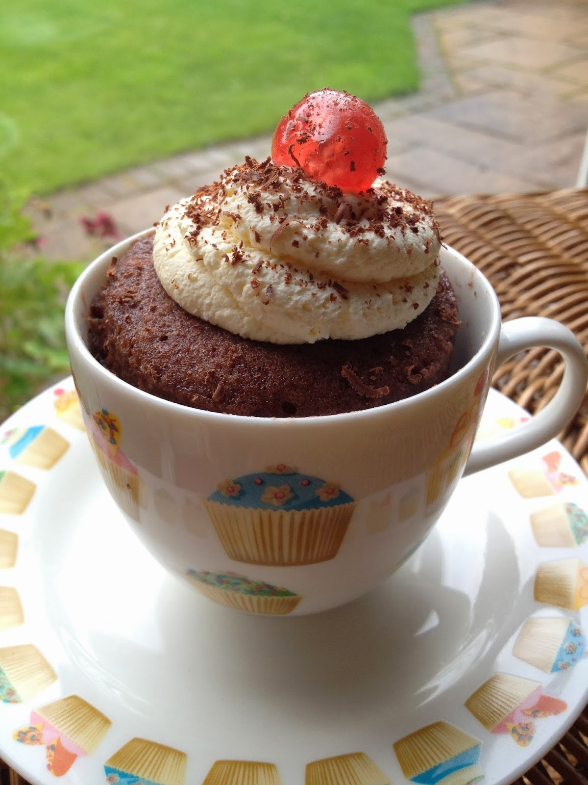 Chocolate Cake In A Cup
 Cake in a Mug recipe
