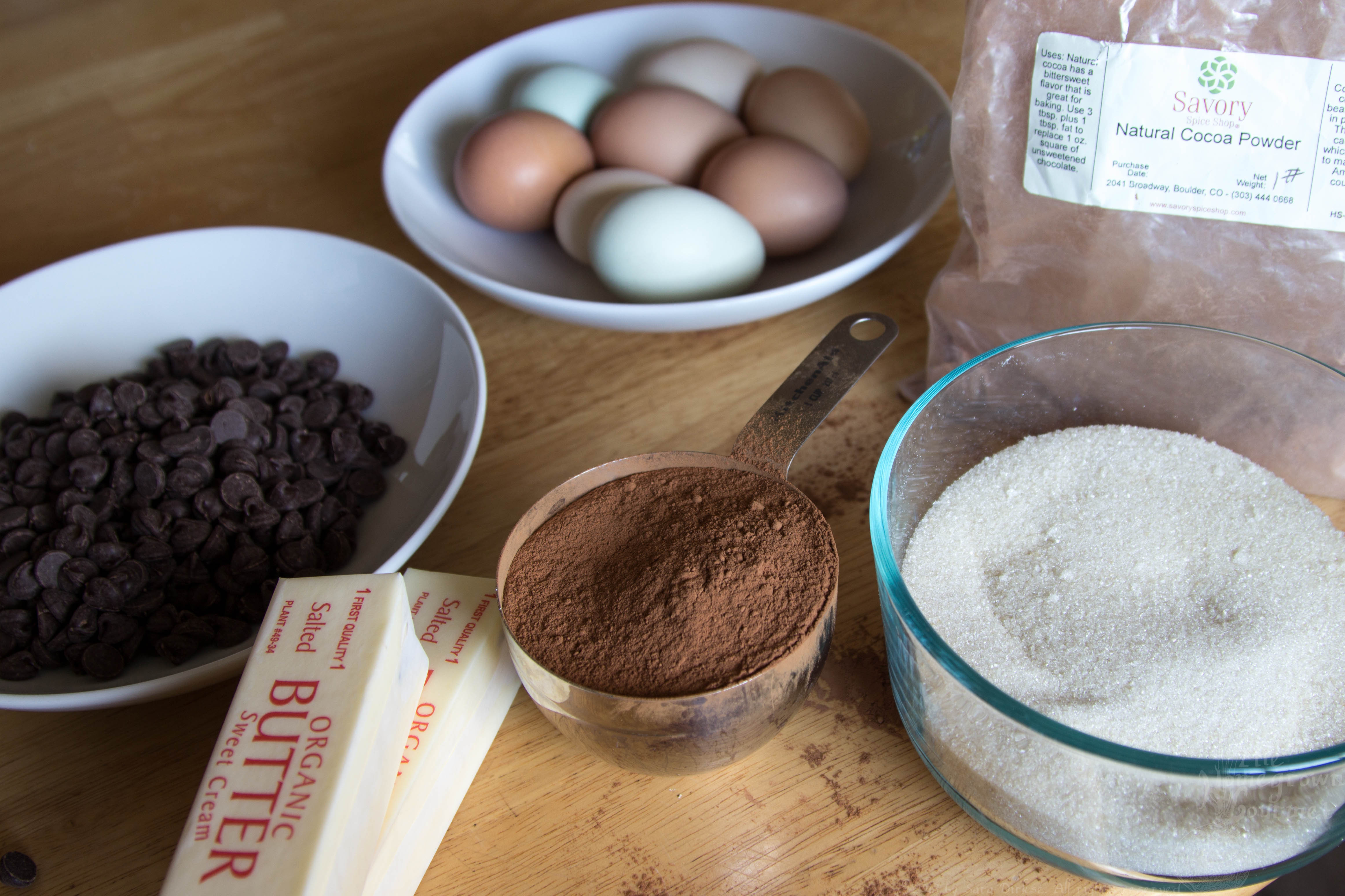 Chocolate Cake Ingredients
 Flourless Chocolate Cake with Raspberry Sauce The