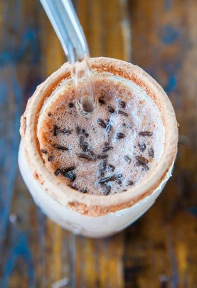 Chocolate Cake Shake
 Valentines Chocolate Cake Batter Milkshake Recipe