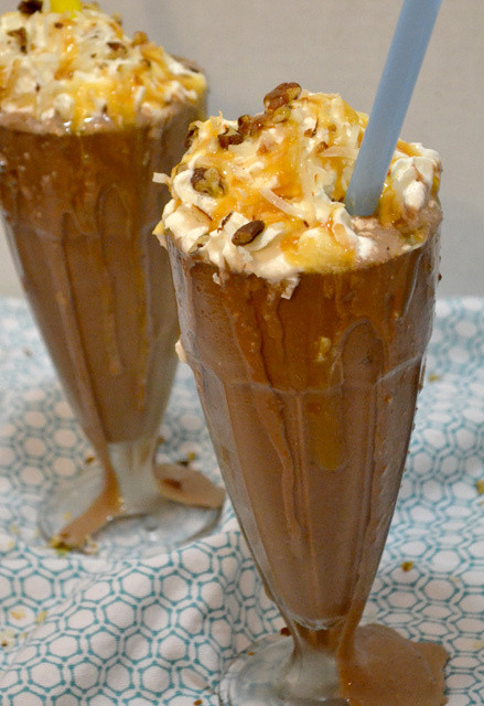 Chocolate Cake Shake Portillo'S
 Thirsty Thursday German’s Chocolate Cake Milkshake – I am