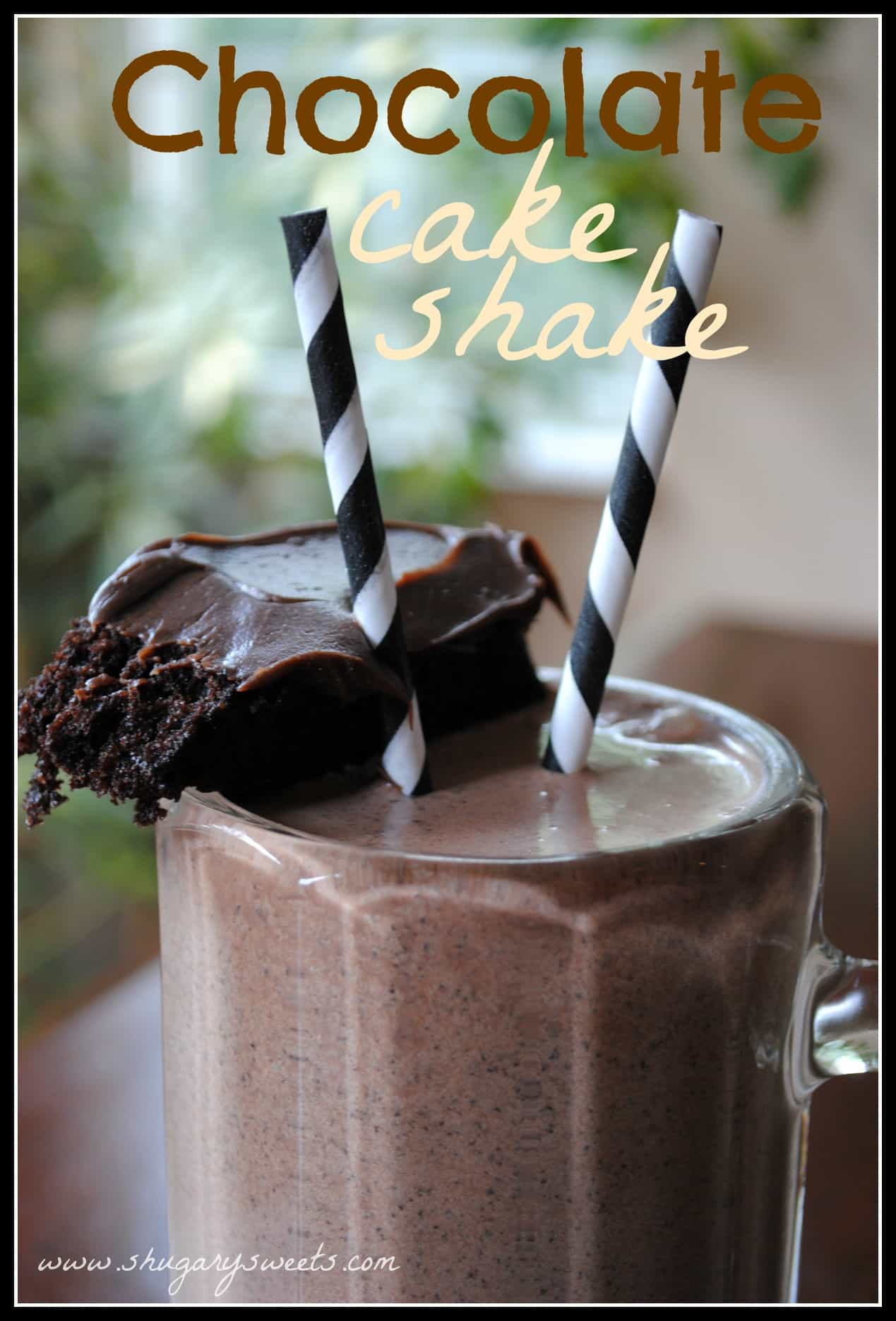 Chocolate Cake Shake
 Chocolate Cake Shake Shugary Sweets